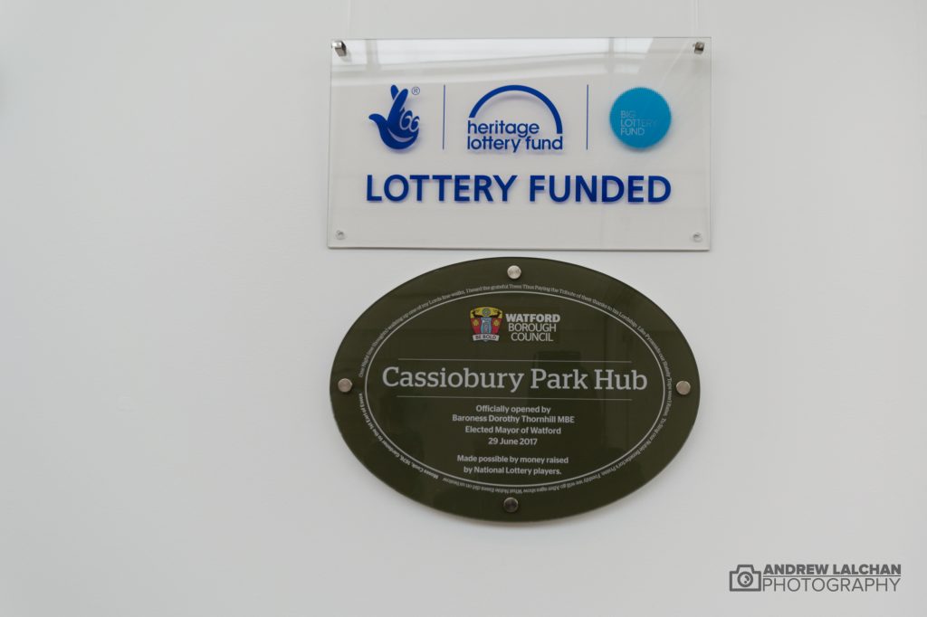 Cassiobury Park Hub - Lottery funded