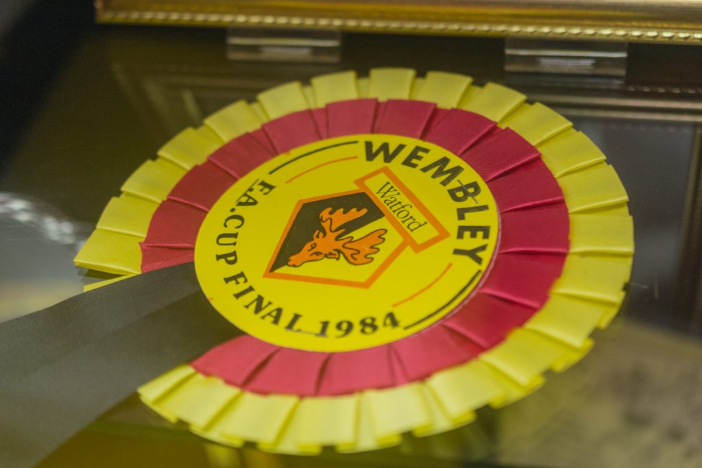 FA Cup final rosette