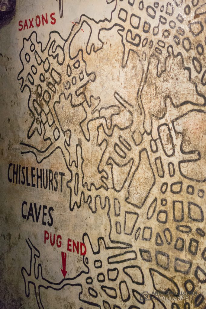 Chislehurst Caves Map