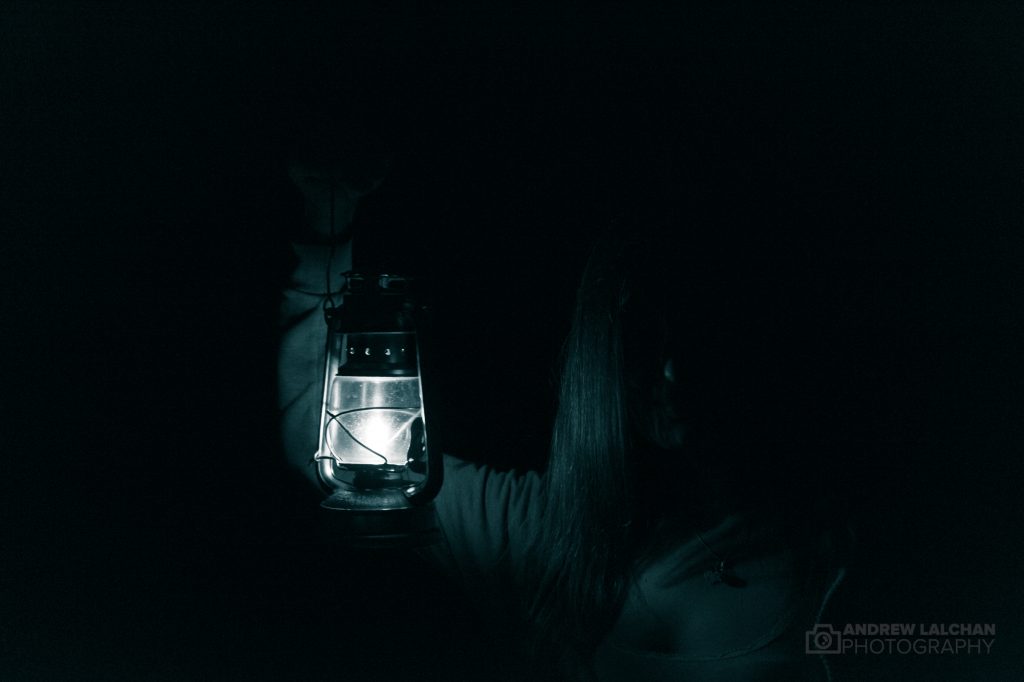 Chislehurst Caves - lamp