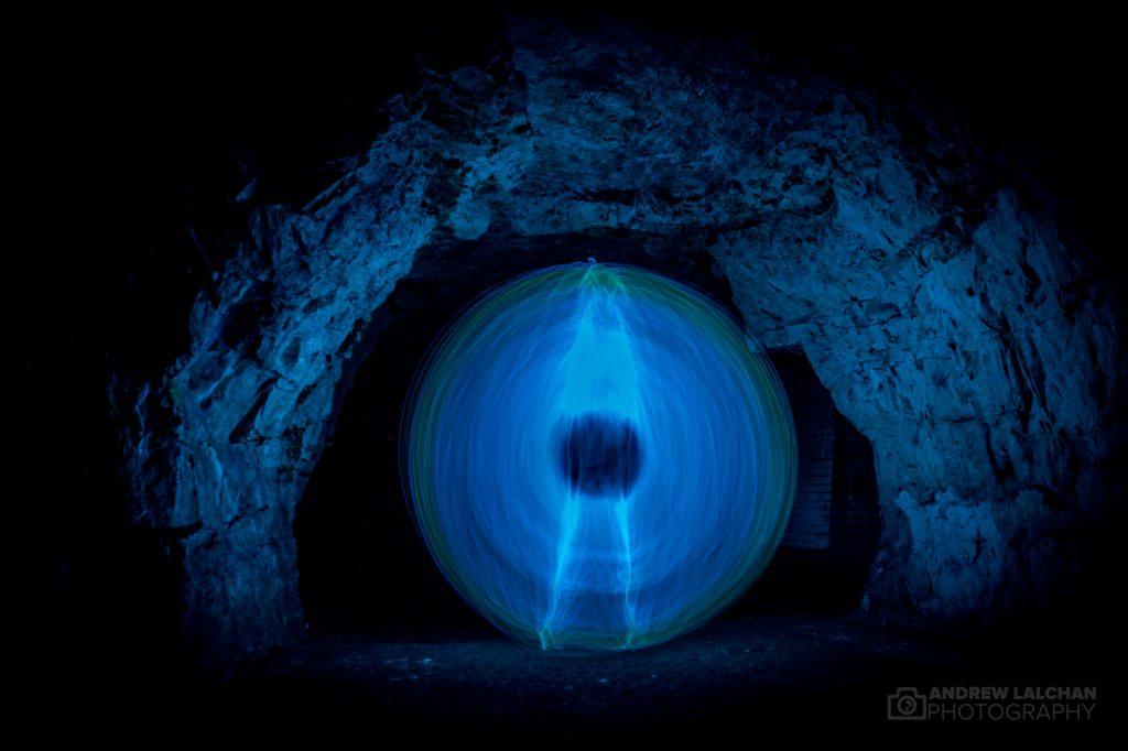 Chislehurst Caves - light painting