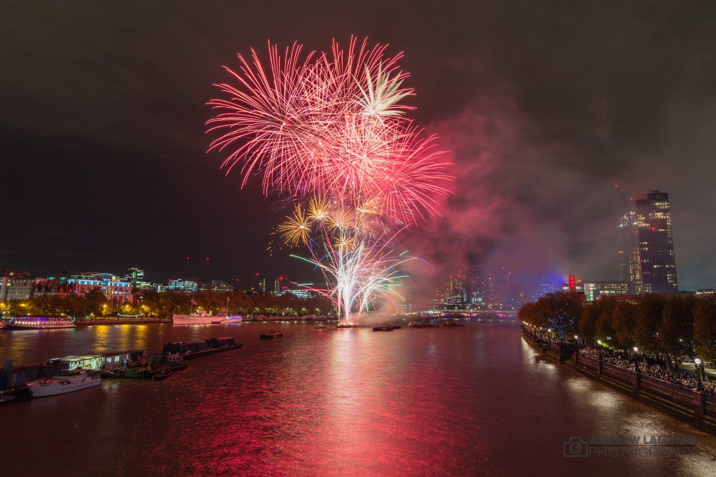 Lord Mayors Show Fireworks
