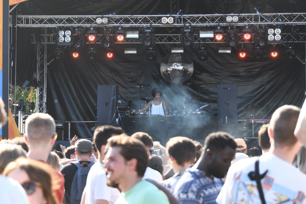 Zakia Djing at the Maiden Voyage Festival