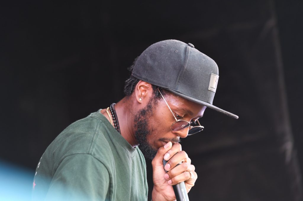 rapper Illa J at the Maiden Voyage festival