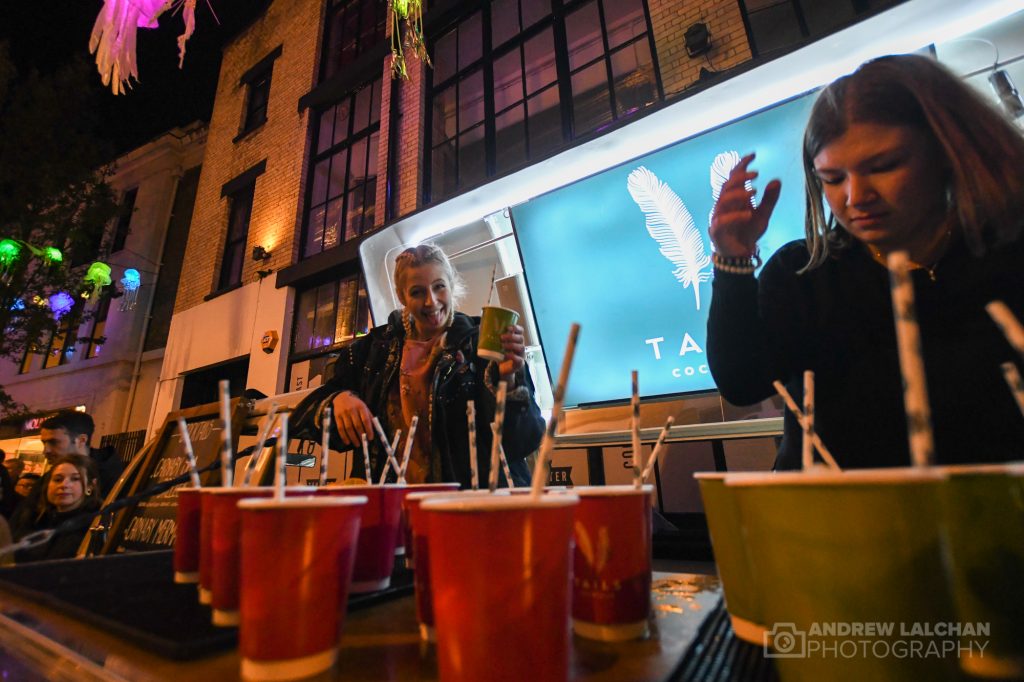 Carnaby Christmas Lights turn on