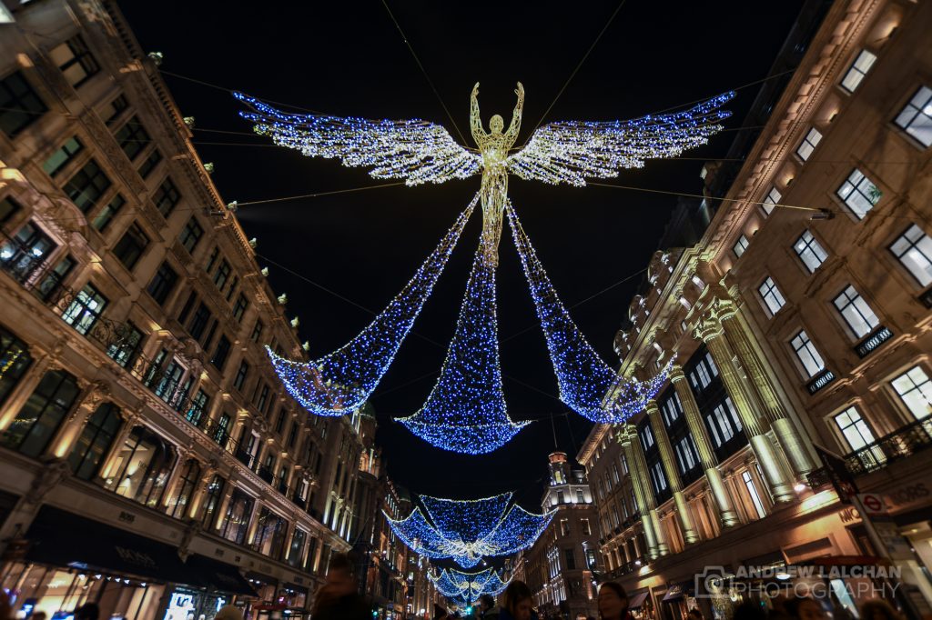 Christmas Lights in Regent Street 2019