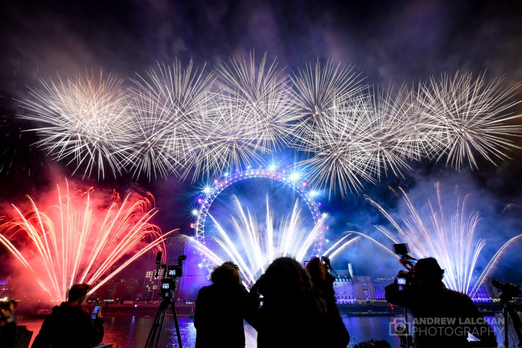 Fireworks in London