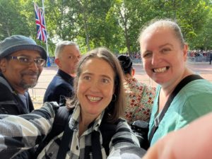 Andrew, Paula & Wendy selfie