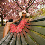Cherry Blossom in Greenwich with Omotayo