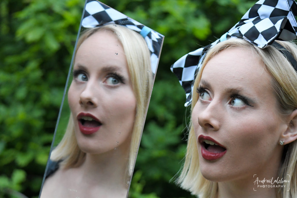 Alice in Wonderland shoot in Cassiobury Park with Meghan