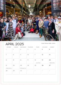 Calendar April - 2025