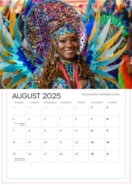 Calendar August - 2025