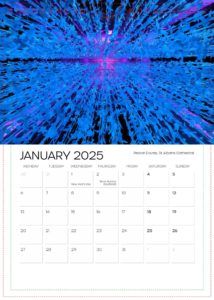 Calendar January - 2025