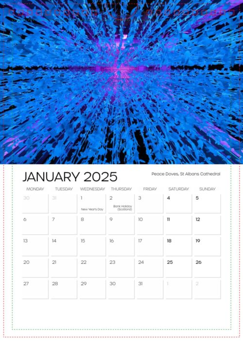 Calendar January - 2025