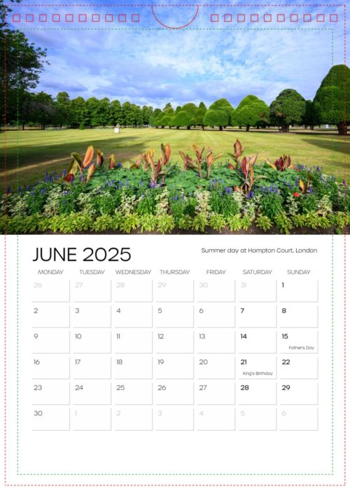 Calendar June - 2025