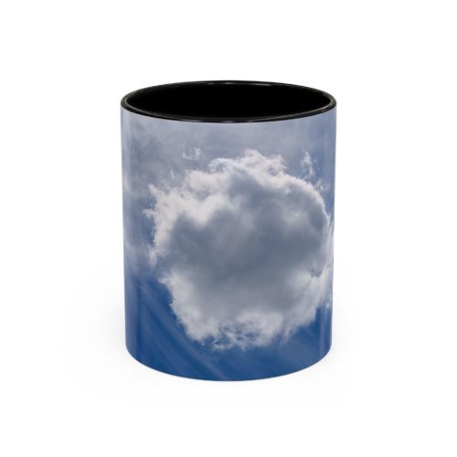 "Cloud Nine" Sky Mug – A Moment of Serenity in Every Sip - Accent Coffee Mug (11, 15oz)