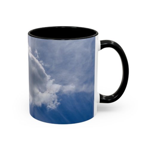 "Cloud Nine" Sky Mug – A Moment of Serenity in Every Sip - Accent Coffee Mug (11, 15oz) - Image 2