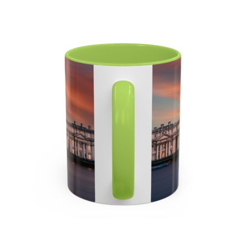 "Greenwich" Sky Mug – Sunset on the Thames at Greenwich - Accent Coffee Mug (11, 15oz) - Image 36