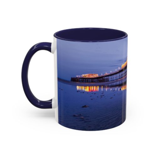 "Twilight Reflections" Mug – Coastal Serenity in Every Sip - Accent Coffee Mug (11, 15oz) - Image 7