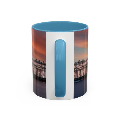 "Greenwich" Sky Mug – Sunset on the Thames at Greenwich - Accent Coffee Mug (11, 15oz) - Image 20