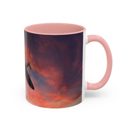 "Wings of Glory" Mug – Soar into the Skies with Every Sip - Accent Coffee Mug (11, 15oz) - Image 10