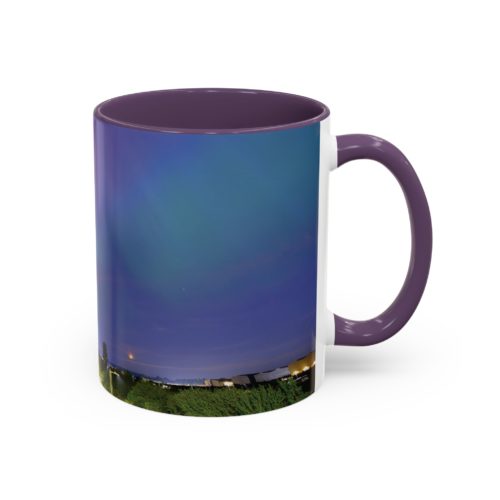 "Aurora Dreams" Mug – A Celestial Glow in Every Sip - Accent Coffee Mug (11, 15oz) - Image 26