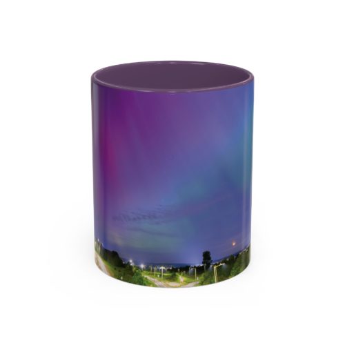 "Aurora Dreams" Mug – A Celestial Glow in Every Sip - Accent Coffee Mug (11, 15oz) - Image 25