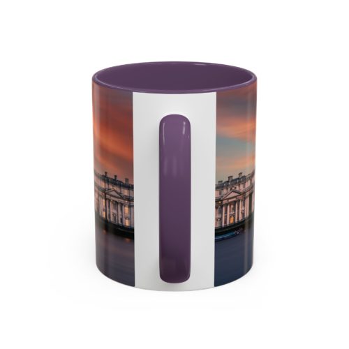 "Greenwich" Sky Mug – Sunset on the Thames at Greenwich - Accent Coffee Mug (11, 15oz) - Image 28