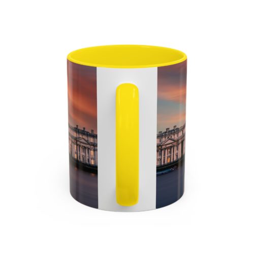 "Greenwich" Sky Mug – Sunset on the Thames at Greenwich - Accent Coffee Mug (11, 15oz) - Image 32