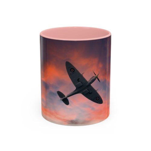 "Wings of Glory" Mug – Soar into the Skies with Every Sip - Accent Coffee Mug (11, 15oz) - Image 9