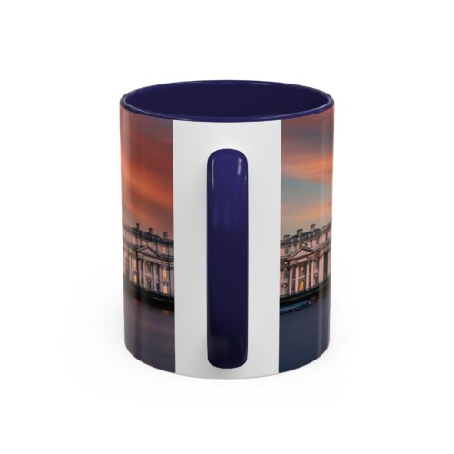 "Greenwich" Sky Mug – Sunset on the Thames at Greenwich - Accent Coffee Mug (11, 15oz) - Image 8