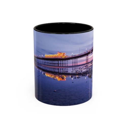 "Twilight Reflections" Mug – Coastal Serenity in Every Sip - Accent Coffee Mug (11, 15oz)