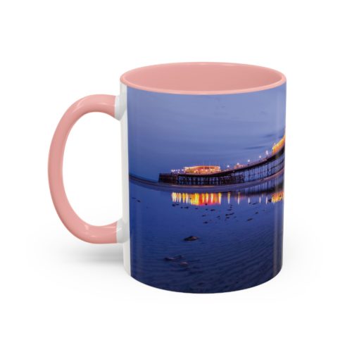 "Twilight Reflections" Mug – Coastal Serenity in Every Sip - Accent Coffee Mug (11, 15oz) - Image 11