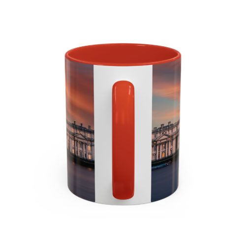 "Greenwich" Sky Mug – Sunset on the Thames at Greenwich - Accent Coffee Mug (11, 15oz) - Image 16