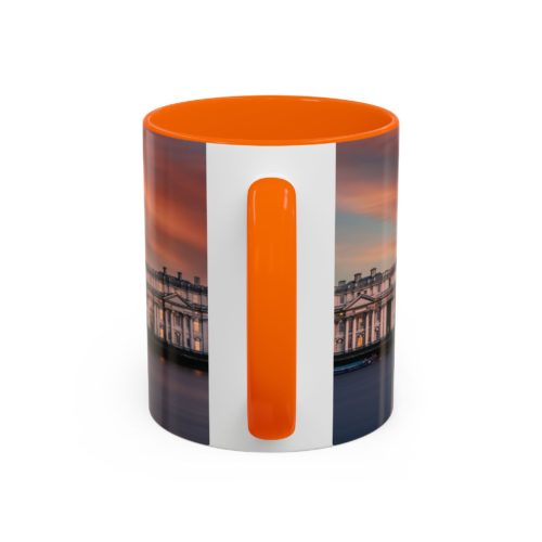 "Greenwich" Sky Mug – Sunset on the Thames at Greenwich - Accent Coffee Mug (11, 15oz) - Image 24