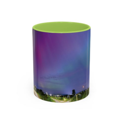 "Aurora Dreams" Mug – A Celestial Glow in Every Sip - Accent Coffee Mug (11, 15oz) - Image 33