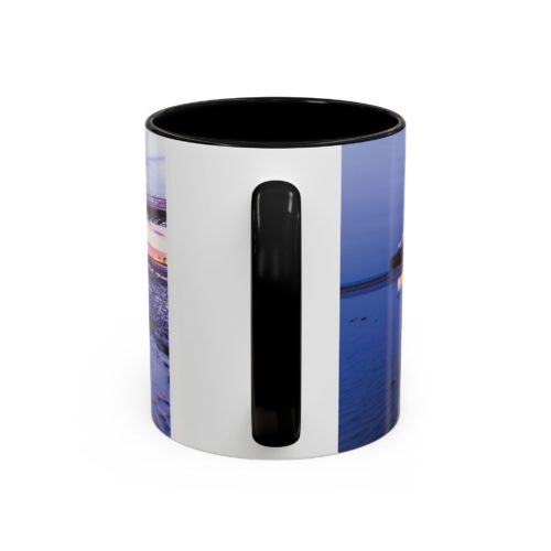 "Twilight Reflections" Mug – Coastal Serenity in Every Sip - Accent Coffee Mug (11, 15oz) - Image 4