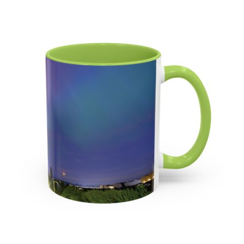 "Aurora Dreams" Mug – A Celestial Glow in Every Sip - Accent Coffee Mug (11, 15oz) - Image 34