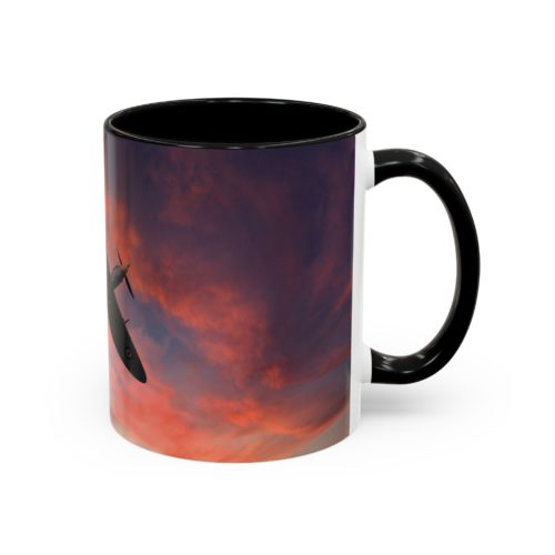 "Wings of Glory" Mug – Soar into the Skies with Every Sip - Accent Coffee Mug (11, 15oz) - Image 2