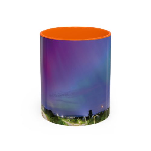 "Aurora Dreams" Mug – A Celestial Glow in Every Sip - Accent Coffee Mug (11, 15oz) - Image 21