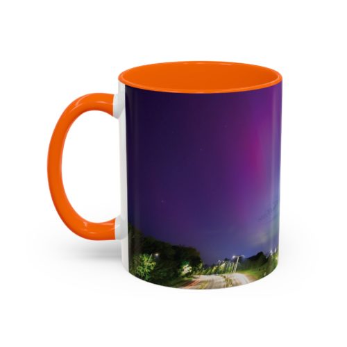 "Aurora Dreams" Mug – A Celestial Glow in Every Sip - Accent Coffee Mug (11, 15oz) - Image 23