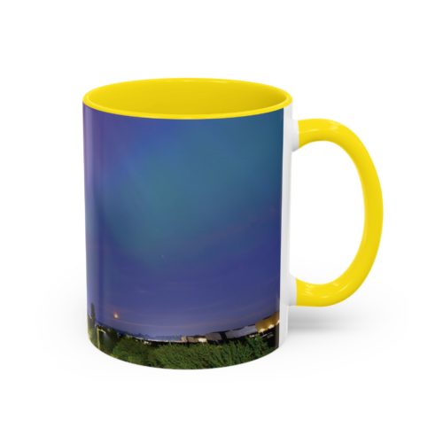 "Aurora Dreams" Mug – A Celestial Glow in Every Sip - Accent Coffee Mug (11, 15oz) - Image 30