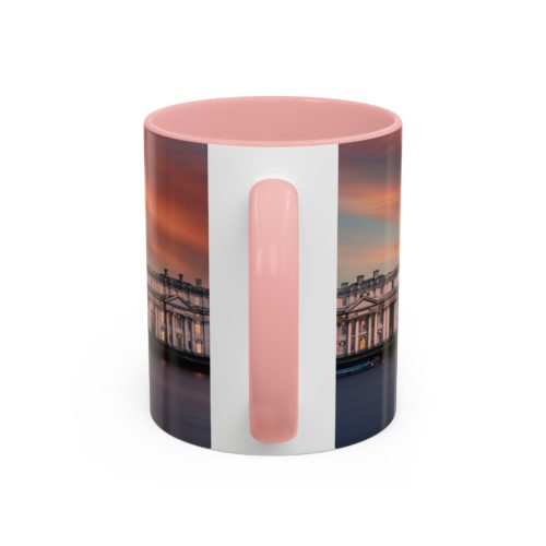 "Greenwich" Sky Mug – Sunset on the Thames at Greenwich - Accent Coffee Mug (11, 15oz) - Image 12