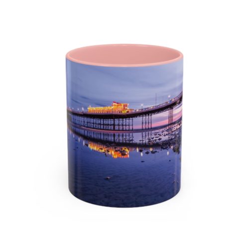 "Twilight Reflections" Mug – Coastal Serenity in Every Sip - Accent Coffee Mug (11, 15oz) - Image 9