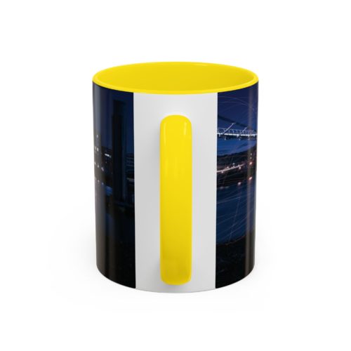 "City Sparks" Mug – London’s Night Lights in Motion - Accent Coffee Mug (11, 15oz) - Image 32