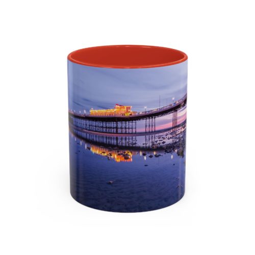 "Twilight Reflections" Mug – Coastal Serenity in Every Sip - Accent Coffee Mug (11, 15oz) - Image 13