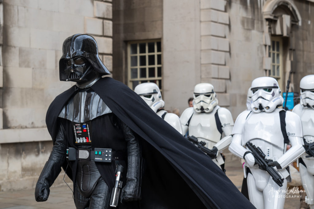 Darth Vader and the storm troops
