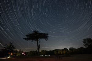 Star trails over watford